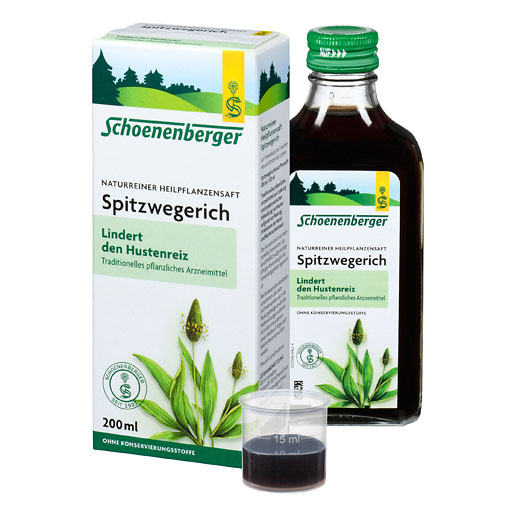 SPITZWEGERICHSAFT Schoenenberger
