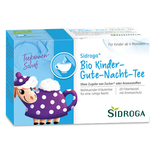 SIDROGA Bio Kinder-Gute-Nacht-Tee Filterbeutel