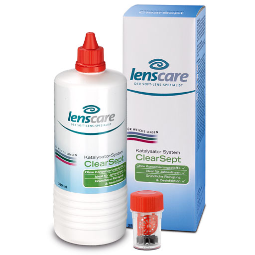 LENSCARE ClearSept 380 ml+Behälter