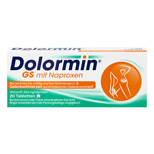 DOLORMIN GS mit Naproxen Tabletten