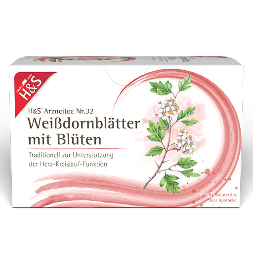 H&S Weißdornblätter mit Blüten Filterbeutel