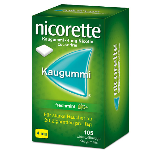NICORETTE Kaugummi 4 mg freshmint