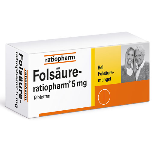 FOLSÄURE-RATIOPHARM 5 mg Tabletten