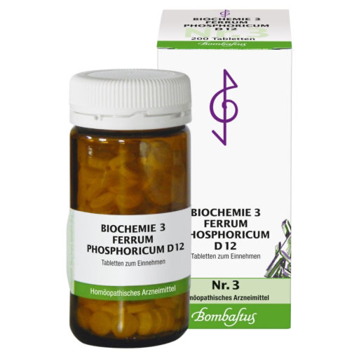 BIOCHEMIE 3 Ferrum phosphoricum D 12 Tabletten