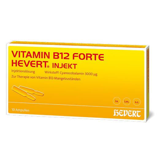 VITAMIN B12 FORTE Hevert injekt Inj.-Lsg.Amp.