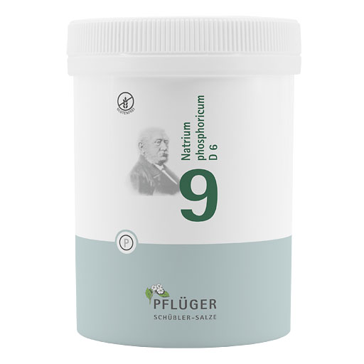 BIOCHEMIE Pflüger 9 Natrium phosphoricum D 6 Tabl.