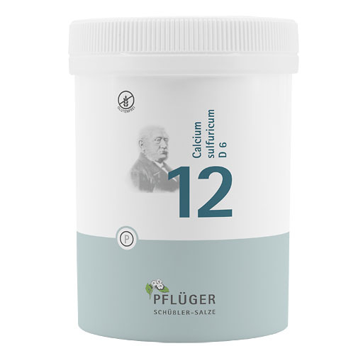 BIOCHEMIE Pflüger 12 Calcium sulfuricum D 6 Tabl.