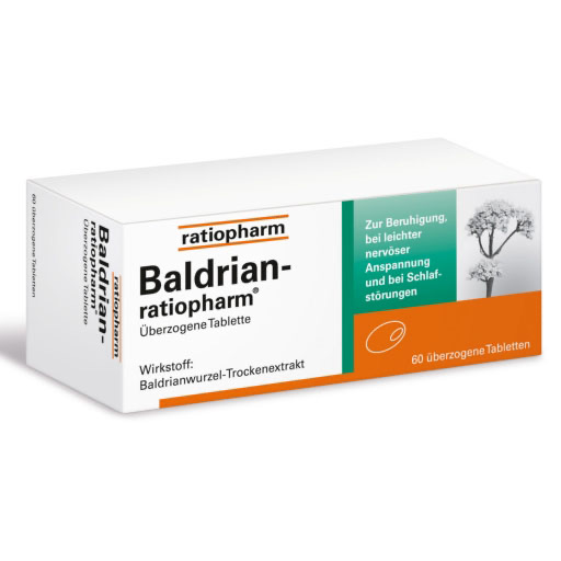 BALDRIAN-RATIOPHARM überzogene Tabletten