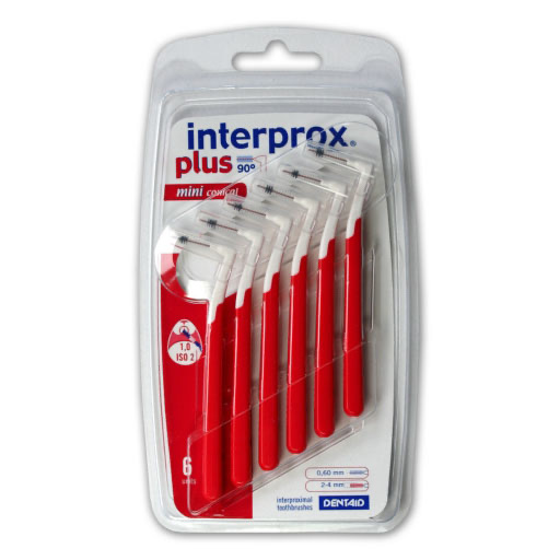 INTERPROX plus mini conical rot Interdentalbürste