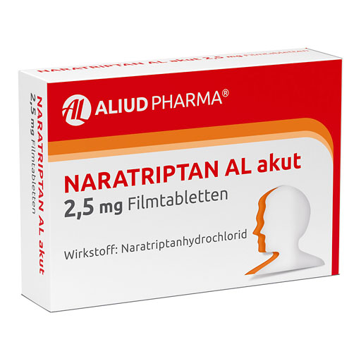 NARATRIPTAN AL akut 2,5 mg Filmtabletten
