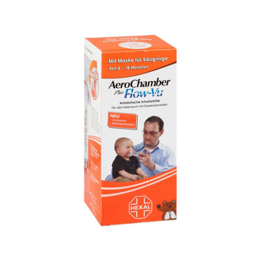 AEROCHAMBER m.Maske f.Säuglinge 0-18 Monate