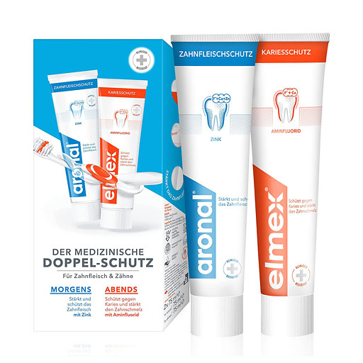 ARONAL/ELMEX Doppelschutz Zahnpasta