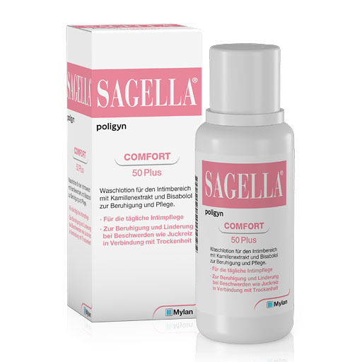 SAGELLA poligyn Intimwaschlotion für Frauen 50+