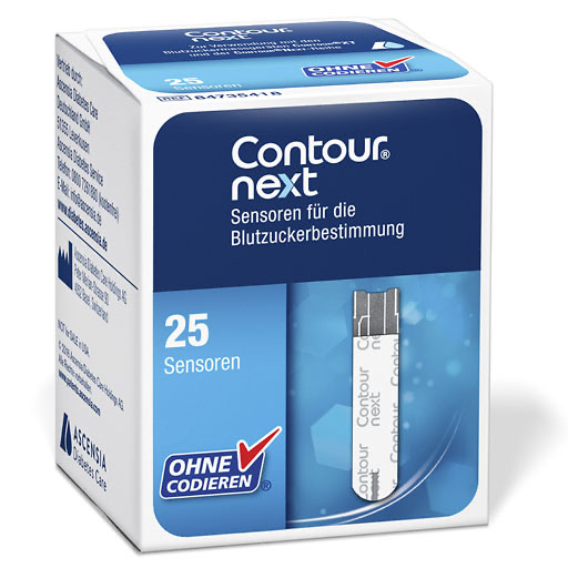 CONTOUR Next Sensoren Teststreifen