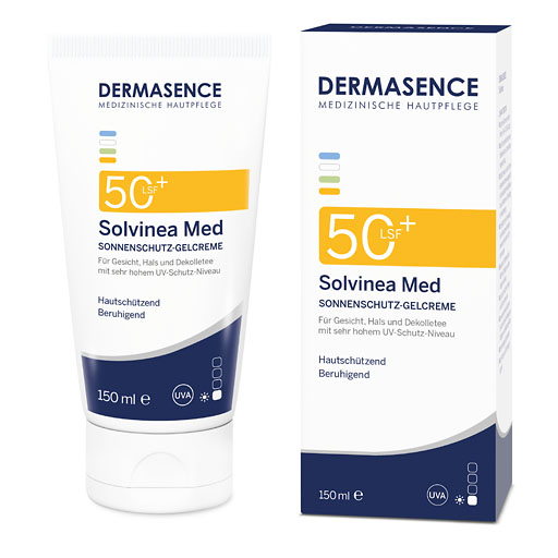 DERMASENCE SolvineaMed Sonnensch.Gelcreme LSF 50+