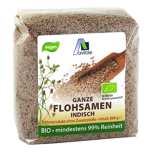 FLOHSAMEN INDISCH ganz Bio