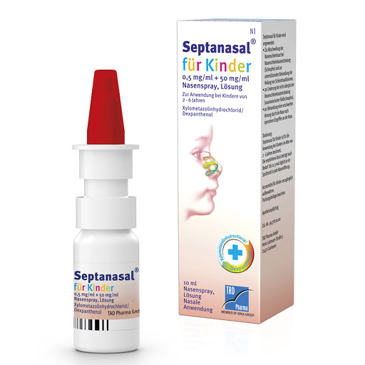 SEPTANASAL für Kinder 0,5 mg/ml + 50 mg/ml Nasens.