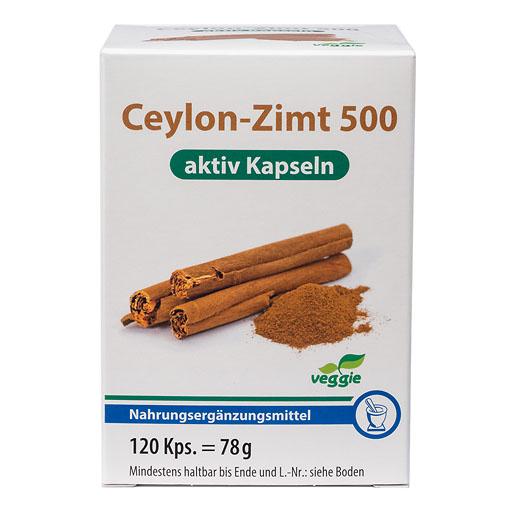 CEYLON-Zimt 500 aktiv Kapseln