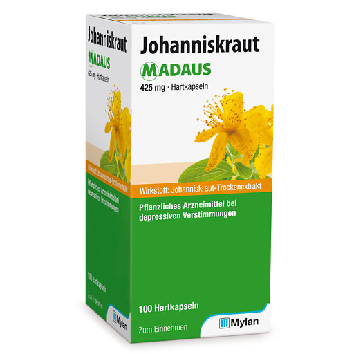 JOHANNISKRAUT MADAUS 425 mg Hartkapseln