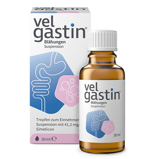 VELGASTIN Blähungen Suspension zum Einnehmen