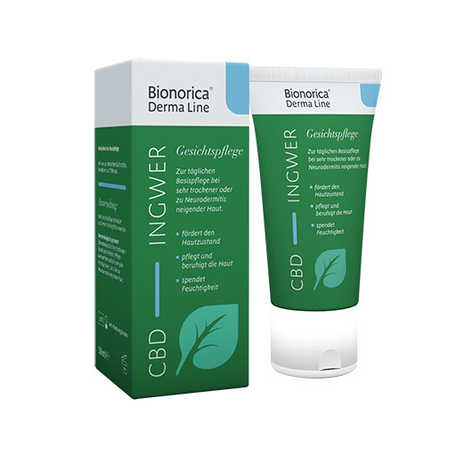 DERMA LINE Gesichtspflegecre.Ingwer-CBD Bionorica