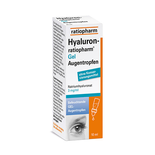 HYALURON-RATIOPHARM Gel Augentropfen