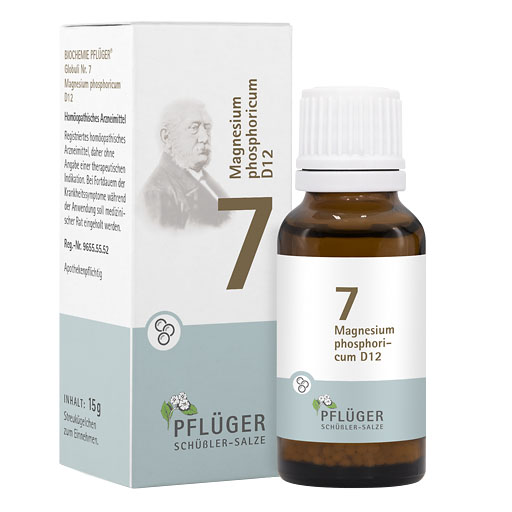BIOCHEMIE Pflüger 7 Magnesium phosphoricum D 12 Gl
