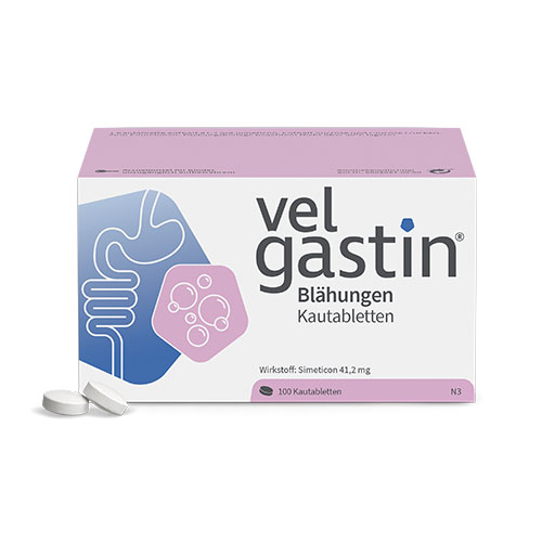VELGASTIN Blähungen Kautabletten