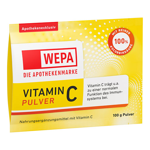 WEPA Vitamin C Pulver Nachfüllbeutel