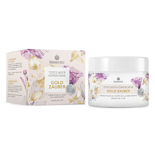 DERMASEL Totes Meer Körpercreme Gold Zauber