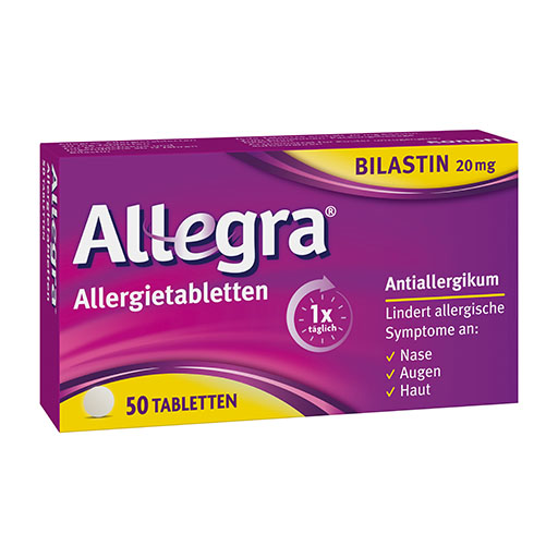 ALLEGRA Allergietabletten 20 mg Tabletten