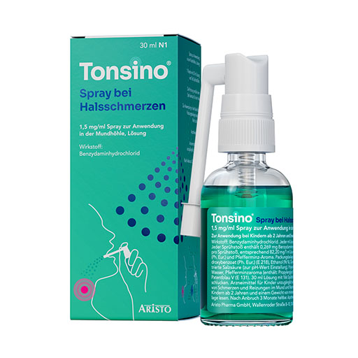 TONSINO Spray b.Hals.1,5mg/ml Spr.z.Anw.i.d.Mundhö