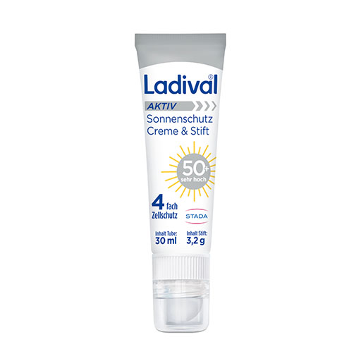 LADIVAL Aktiv Sonnenschutz Creme & Stift LSF 50+
