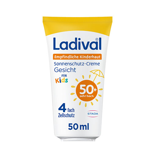 LADIVAL empfindliche Kinderhaut Creme LSF 50+