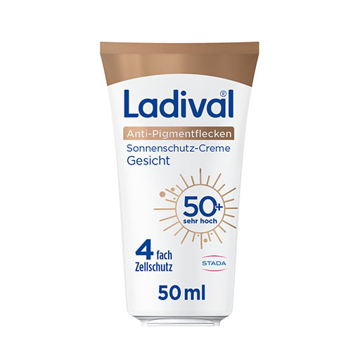 LADIVAL Anti-Pigmentflecken Creme Gesicht LSF 50+