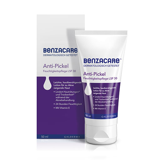 BENZACARE Anti-Pickel Feuchtigkeitspflege SPF 30